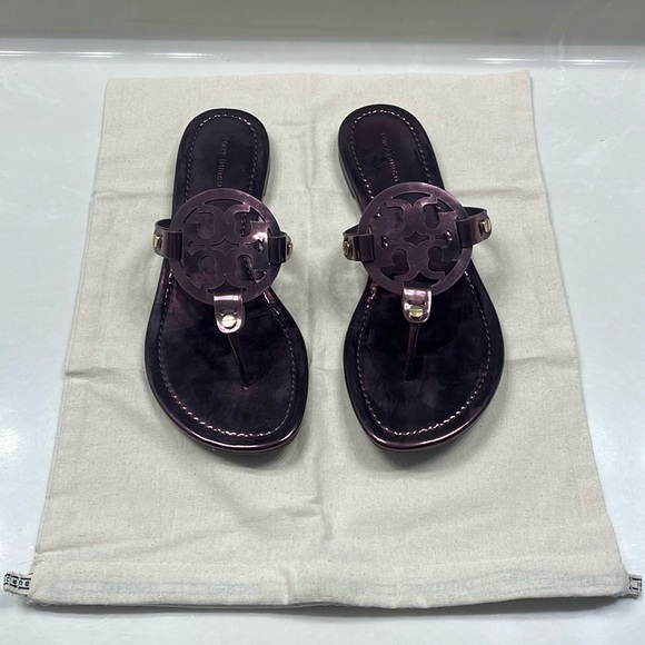 Tory Burch Shoes - Tory Burch Merlot Miller Sandals Size 8